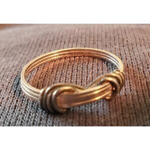 Vintage Pair of "Love knot" Rings